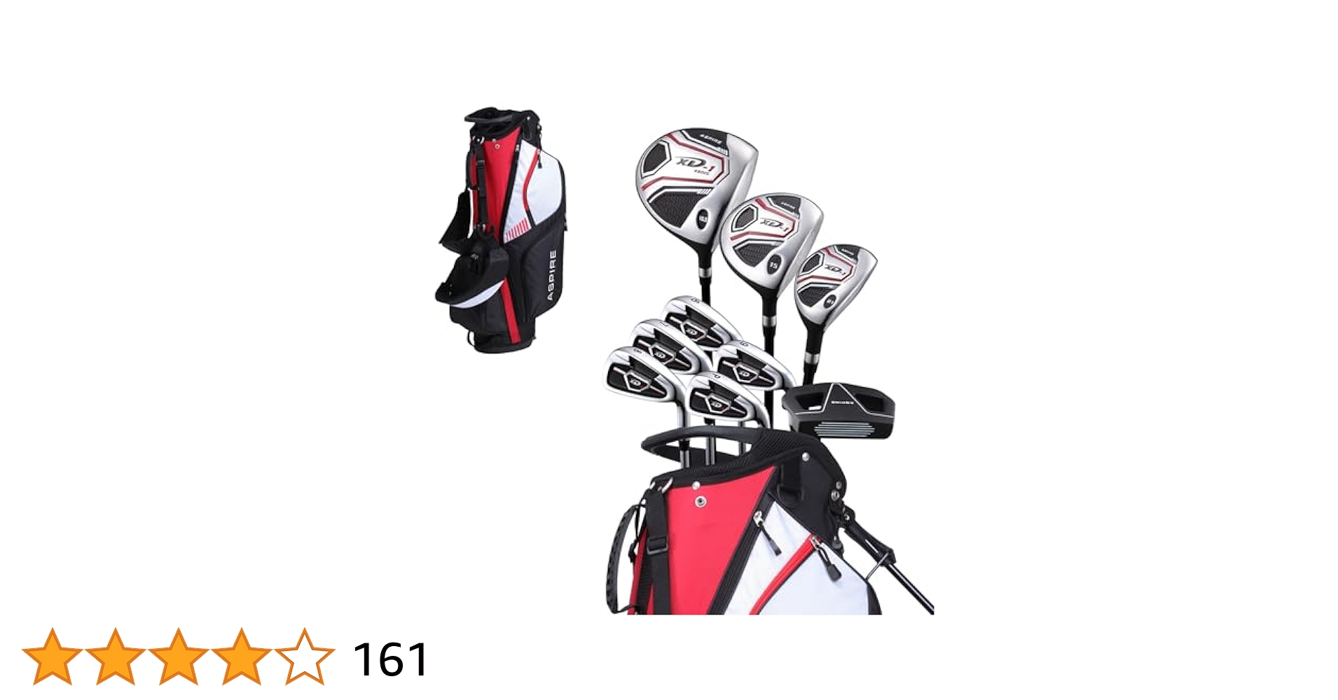 aspire - 【美品】ASPIRE XD-1 メンズ ゴルフクラブ フルセット 10本 Amazon.com : Aspire XD1 Complete Mens Golf Club Set
